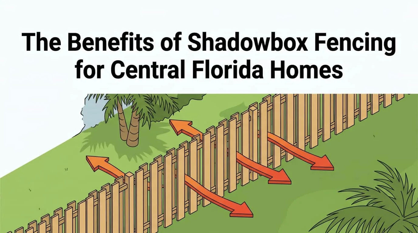 Shadowbox Fencing Benefits for Central Florida Homes