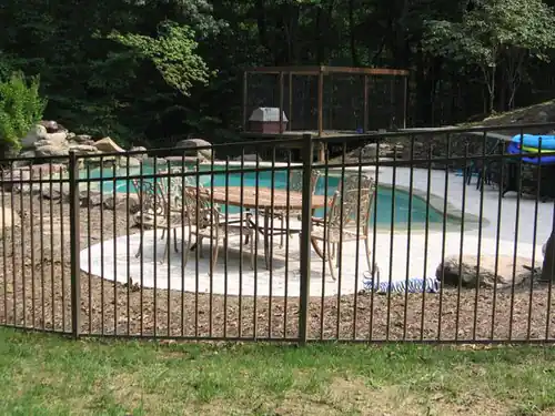 Aluminum And Metal Fence installed by Wulff Fence