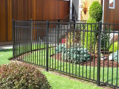 Aluminum And Metal Fence installed by Wulff Fence