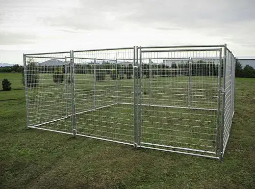 Dog Run Fence installed by Wulff Fence