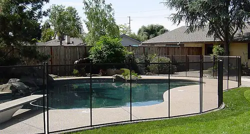 Pool Fence installed by Wulff Fence