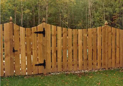Semi Private Fence installed by Wulff Fence