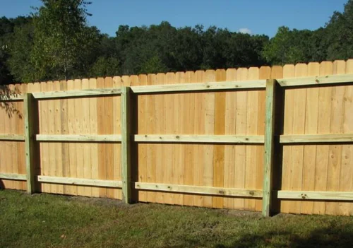 Stockade Fence installed by Wulff Fence