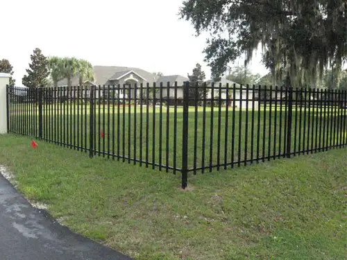 Aluminum And Metal Fence installed by Wulff Fence in Orlando